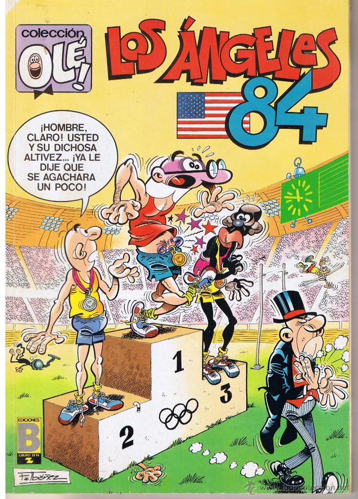 C&oacute;mics: COLECCI&Oacute;N OL&Eacute;!. LOS ANGELES 84. EDICIONES B 1988 - Foto 1