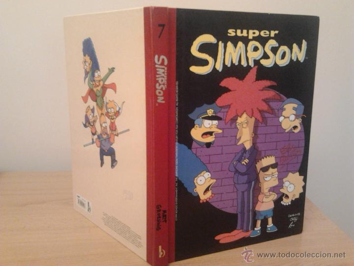 C&oacute;mics: SUPER SIMPSON 7 DE MATT GROENING. EDICIONES B, 1&ordf; EDICI&Oacute;N, 2001. - Foto 1