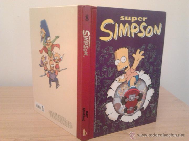 C&oacute;mics: SUPER SIMPSON 8 DE MATT GROENING. EDICIONES B, 1&ordf; EDICI&Oacute;N, 2003. - Foto 1
