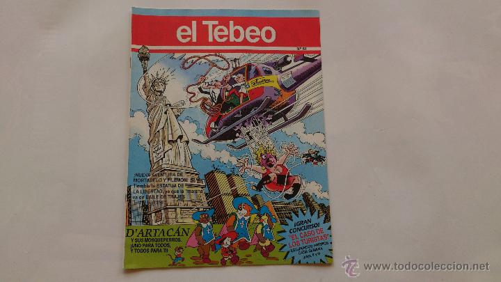 C&oacute;mics: Suplemento c&oacute;mic El Tebeo (El peri&oacute;dico de Catalunya) n&uacute;m. 61 - Foto 1