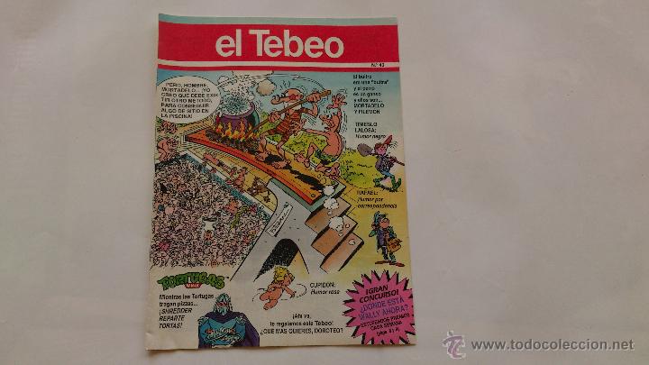 C&oacute;mics: Suplemento c&oacute;mic El Tebeo (El peri&oacute;dico de Catalunya) n&uacute;m. 43 - Foto 1