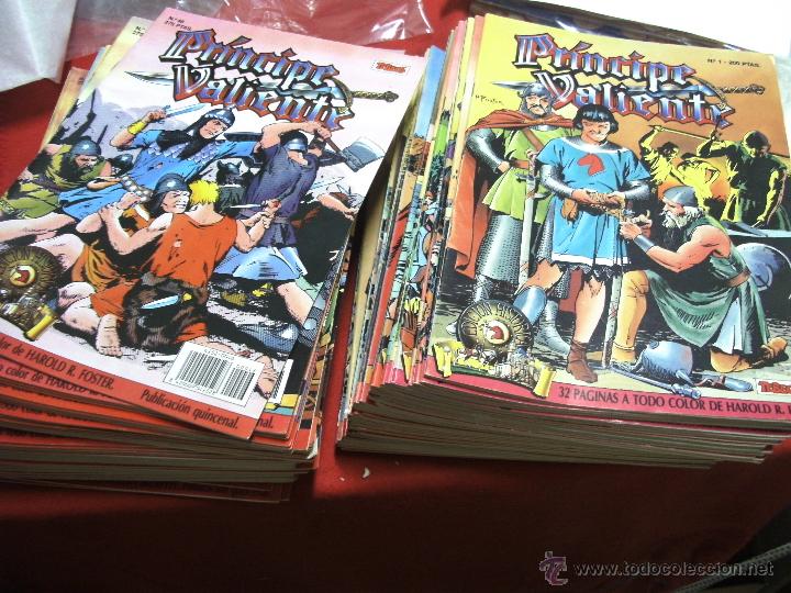 C&oacute;mics: PRINCIPE VALIENTE / EDICI&Oacute;N HIST&Oacute;RICA COMPLETA 91 N&Uacute;MEROS / EDICIONES B - Foto 1