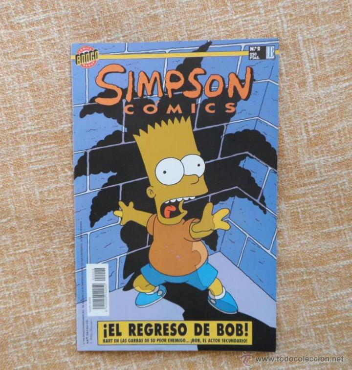 C&oacute;mics: Simpson Comics Comic, n&uacute;mero 2, Ediciones B, Grupo Z, Bongo, Matt Groening, a&ntilde;o 1996 - Foto 1