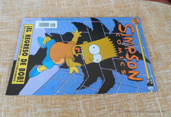 C&oacute;mics: Simpson Comics Comic, n&uacute;mero 2, Ediciones B, Grupo Z, Bongo, Matt Groening, a&ntilde;o 1996 - Foto 2