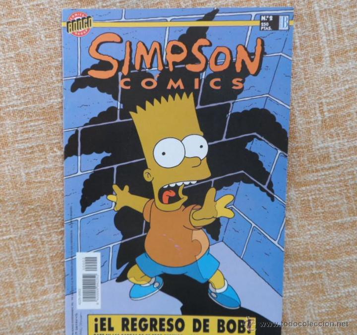 C&oacute;mics: Simpson Comics Comic, n&uacute;mero 2, Ediciones B, Grupo Z, Bongo, Matt Groening, a&ntilde;o 1996 - Foto 4