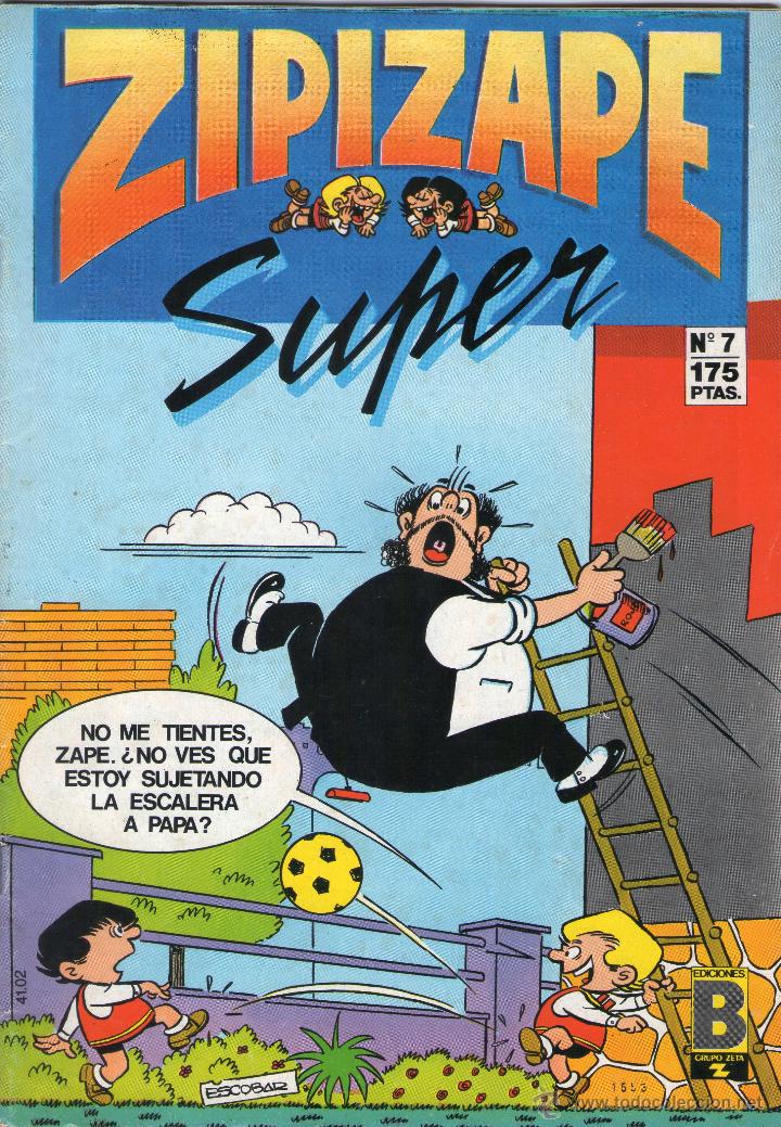 C&oacute;mics: SUPER ZIPIZAPE - N&ordm; 7 - EDICIONES B - A&Ntilde;O 1987. - Foto 1