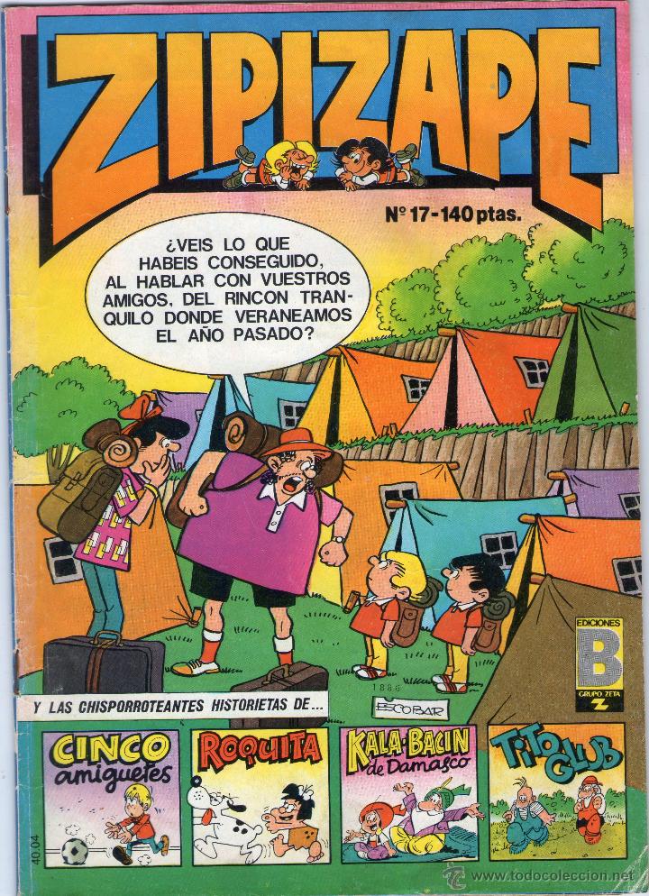 C&oacute;mics: ZIPIZAPE - N&ordm; 17 - EDICIONES B - A&Ntilde;O 1987. - Foto 1