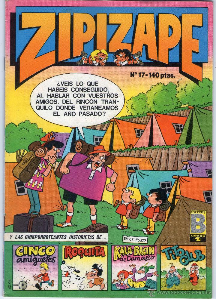 C&oacute;mics: ZIPIZAPE - N&ordm; 17 - EDICIONES B - A&Ntilde;O 1987. - Foto 1