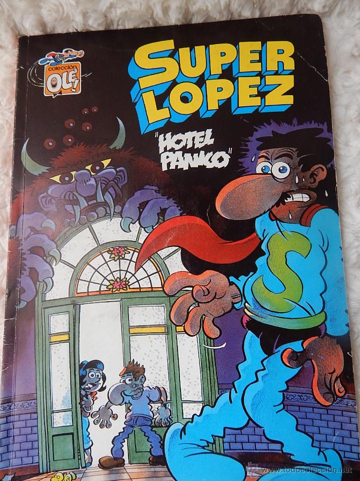 C&oacute;mics: OLE - SUPER LOPEZ N. 19  HOTEL PANICO - Foto 1