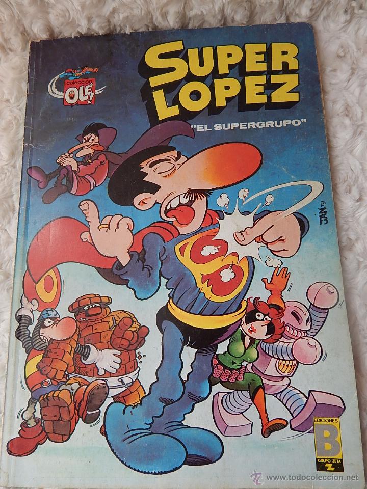 C&oacute;mics: OLE - SUPER LOPEZ N. 2  - EL SUPERGRUPO - Foto 1