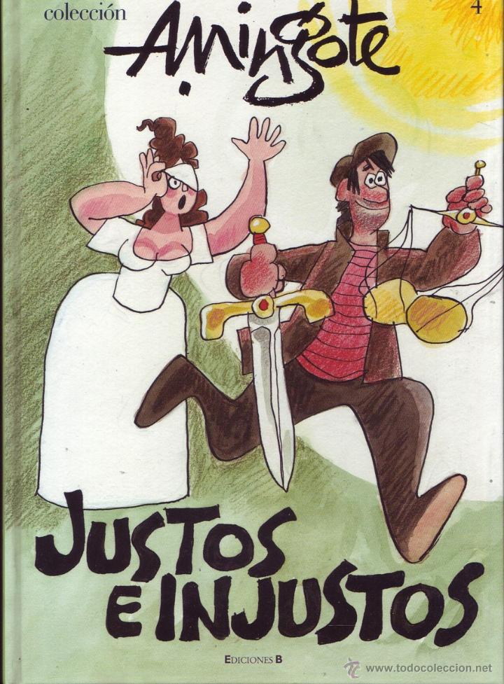 C&oacute;mics: JUSTOS E INJUSTOS. Antonio Mingote. Barcelona. Ed. B. 2006. - Foto 1