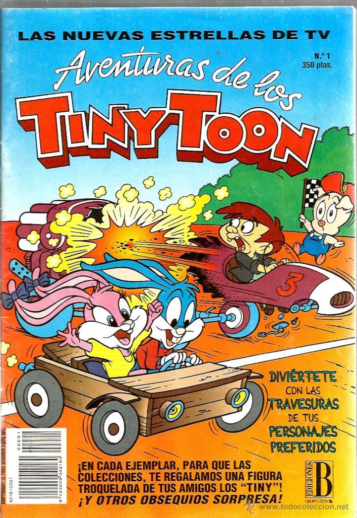 C&oacute;mics: AVENTURAS DE LOS TINY TOON NUM. 1 ( BUGS BUNNY, EL PATO LUCAS, PORKY, ETC ) - Foto 1