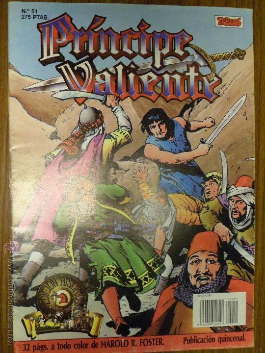 C&oacute;mics: PRINCIPE VALIENTE. EDICIONES B N&ordm; 51 - FOSTER, HAROLD R. - Foto 1