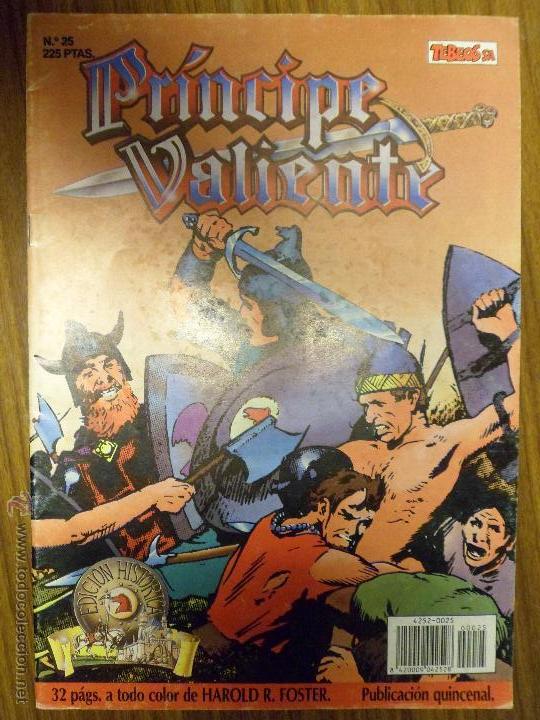 C&oacute;mics: PRINCIPE VALIENTE. EDICIONES B N&ordm; 25 - FOSTER, HAROLD R. - Foto 1