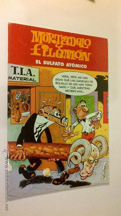 C&oacute;mics: MORTADELO Y FILEMON EL SULFATO ATOMICO EDITADO EN 2003 - Foto 1