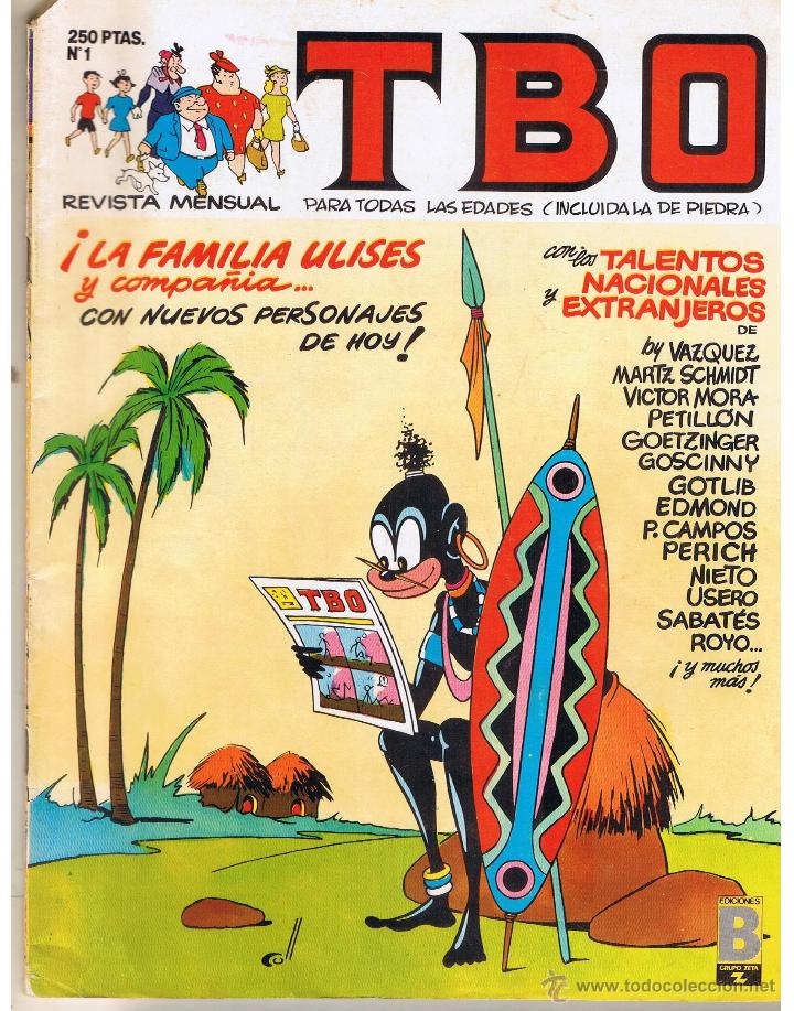 C&oacute;mics: TBO. N&ordm; 1. EDICIONES B. 1988. (RF.MA) - Foto 1