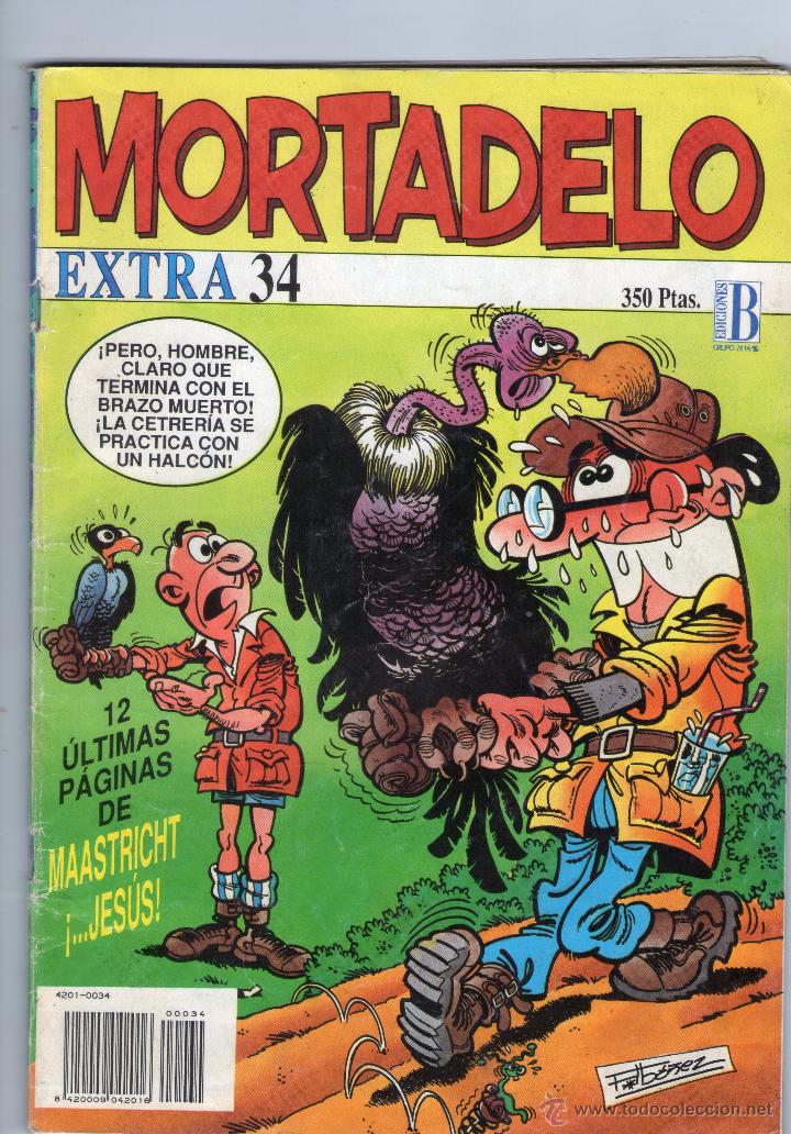 C&oacute;mics: MORTADELO - EXTRA 34 - EDICIONES B - A&Ntilde;O 1993. - Foto 1