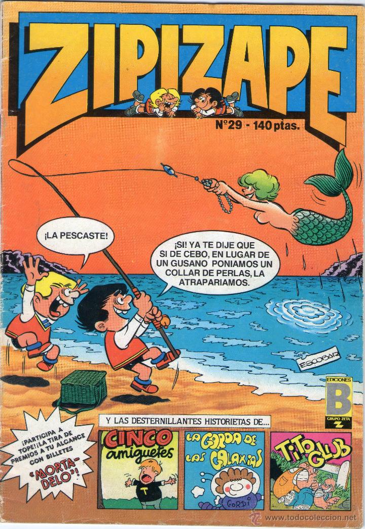 C&oacute;mics: ZIPIZAPE - N&ordm; 29 - EDICIONES B - A&Ntilde;OS 80. - Foto 1