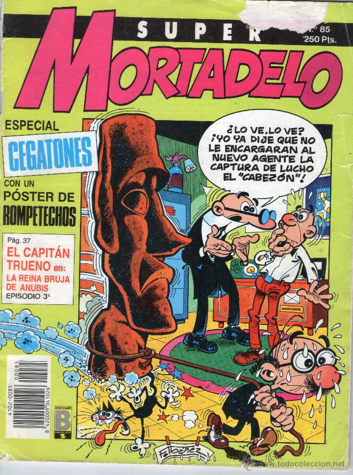 C&oacute;mics: SUPER MORTADELO - N&ordm; 85 - EDICIONES B - A&Ntilde;O 1991. - Foto 1