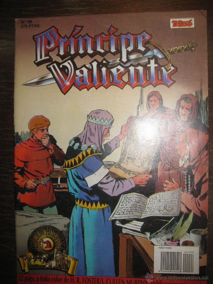 C&oacute;mics: PRINCIPE VALIENTE. N&ordm; 88. EDICION HISTORICA. EDICIONES B 1988. - Foto 1