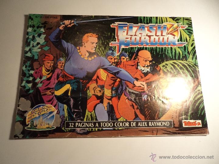 C&oacute;mics: Flash Gordon. n&ordm; 8. Edici&oacute;n Historica. Ediciones B. (M-4) - Foto 1