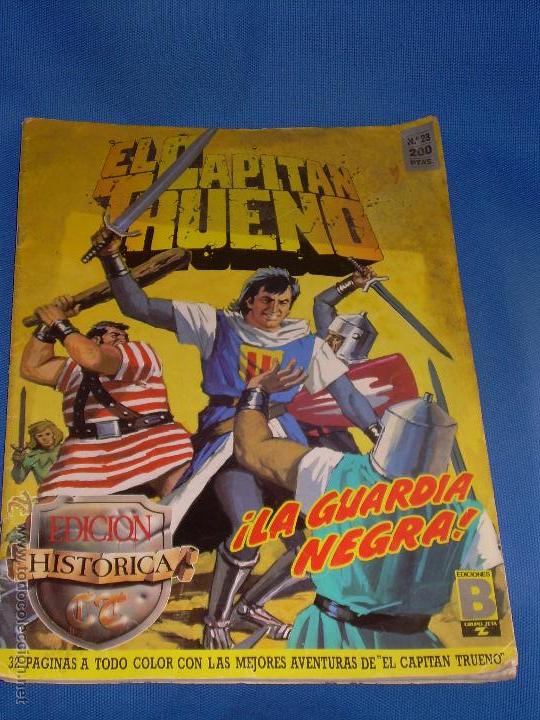 C&oacute;mics: EL  CAPITAN TRUENO - LA GUARDIA NEGRA - EDICIONES B - Foto 1