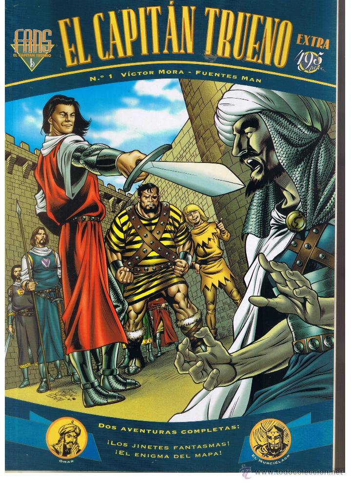 C&oacute;mics: FANS. EL CAPITAN TRUENO, N&ordm; 1. EDICIONES B. (RF.MA). (C/34) - Foto 1