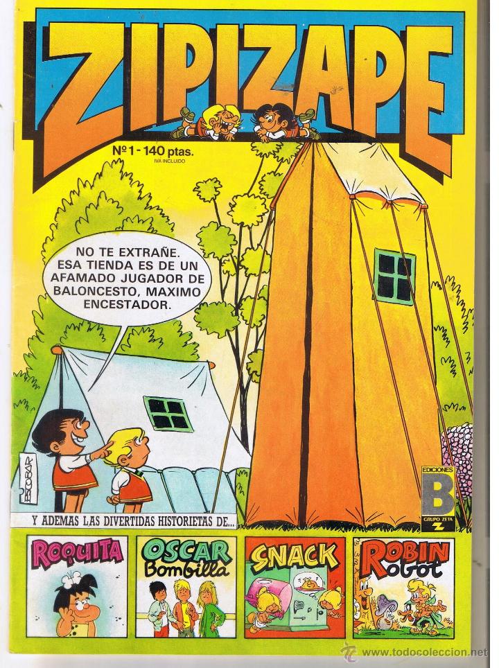 C&oacute;mics: ZIPIZAPE. N&ordm; 1. EDICIONES B. (RF.MA). (C/33) - Foto 1