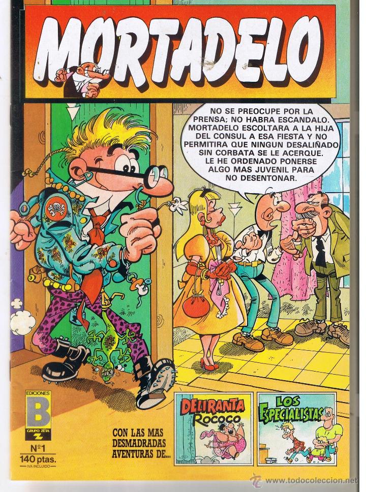 C&oacute;mics: MORTADELO. N&ordm; 1. EDICIONES B. (RF.MA). (C/33) - Foto 1