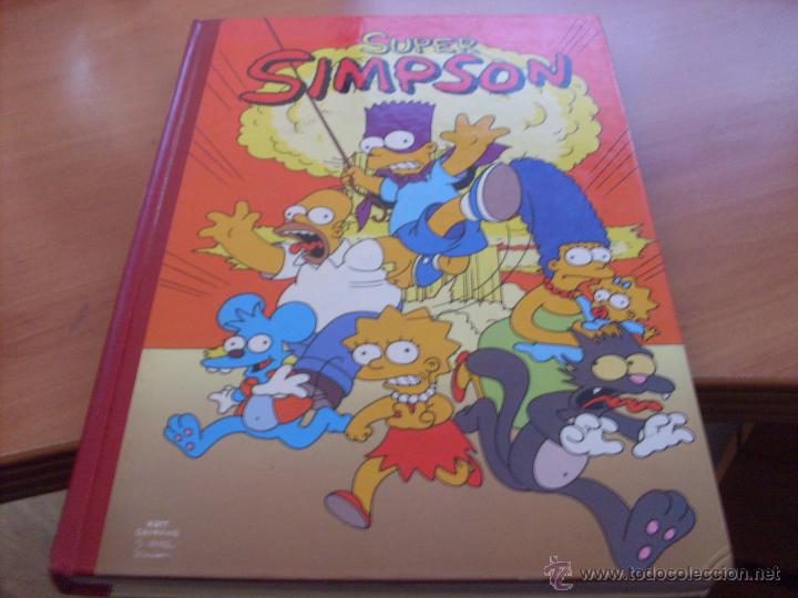 C&oacute;mics: SUPER SIMPSON N&ordm; 1 (EDICIONES B) TAPA DURA (COB180) - Foto 1