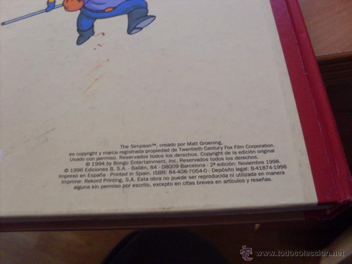 C&oacute;mics: SUPER SIMPSON N&ordm; 1 (EDICIONES B) TAPA DURA (COB180) - Foto 3