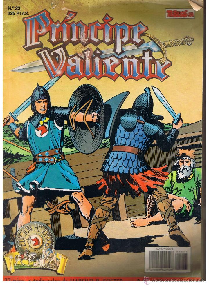 C&oacute;mics: PRINCIPE VALIENTE N&ordm; 23.  EDICIONES B / EDITA TEBEOS . 1988. (C/A32) - Foto 1