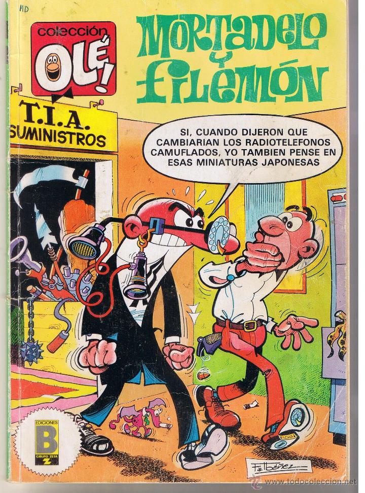 C&oacute;mics: OL&Eacute;!. MORTADELO Y FILEM&Oacute;N. 215-M; 129. EDICIONES. B.1989. (C/A34) - Foto 1