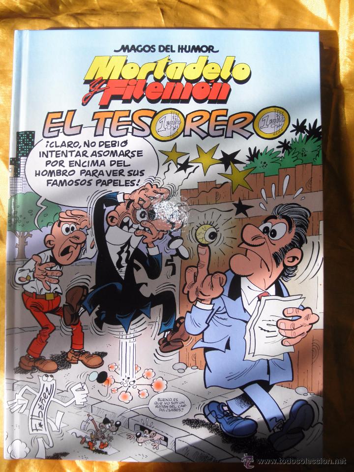 C&oacute;mics: MORTADELO Y FILEMON. EL TESORERO. MAGOS DEL HUMOR N&ordm; 167 . EDICIONES B * - Foto 1