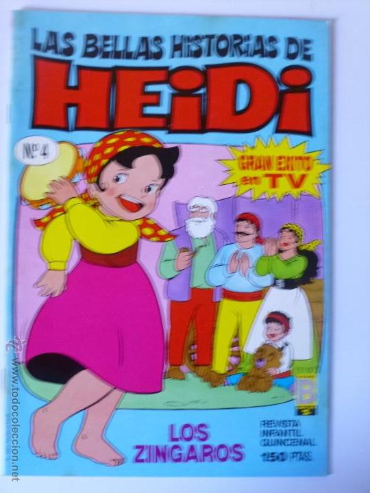 C&oacute;mics: LAS BELLAS HISTORIAS DE HEIDI 1 AL 8, EDICIONES B 1987 - Foto 5