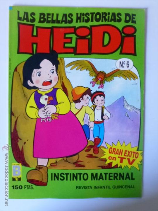 C&oacute;mics: LAS BELLAS HISTORIAS DE HEIDI 1 AL 8, EDICIONES B 1987 - Foto 7