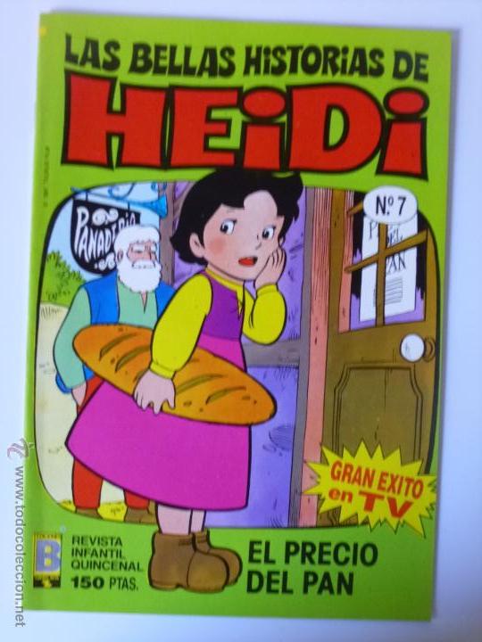 C&oacute;mics: LAS BELLAS HISTORIAS DE HEIDI 1 AL 8, EDICIONES B 1987 - Foto 8