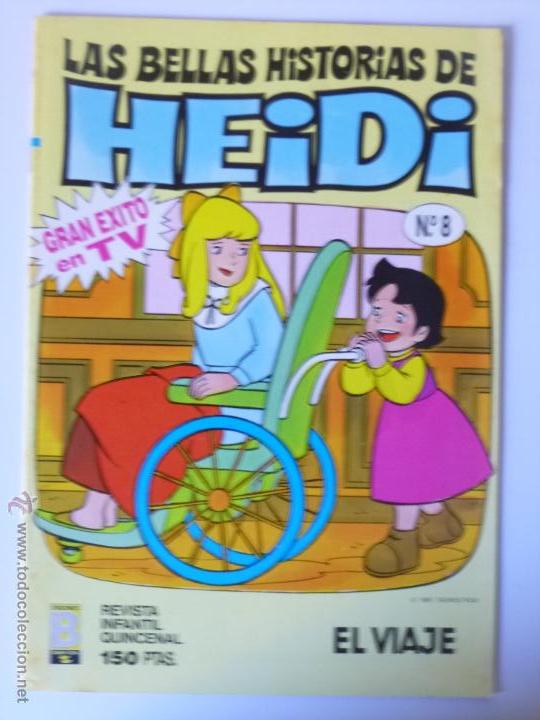 C&oacute;mics: LAS BELLAS HISTORIAS DE HEIDI 1 AL 8, EDICIONES B 1987 - Foto 9