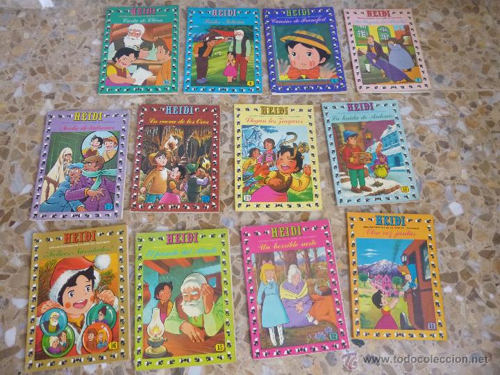 C&oacute;mics: Heidi..Tebeos 1976..12 numeros distintos.Ediciones Recreativas - Foto 1