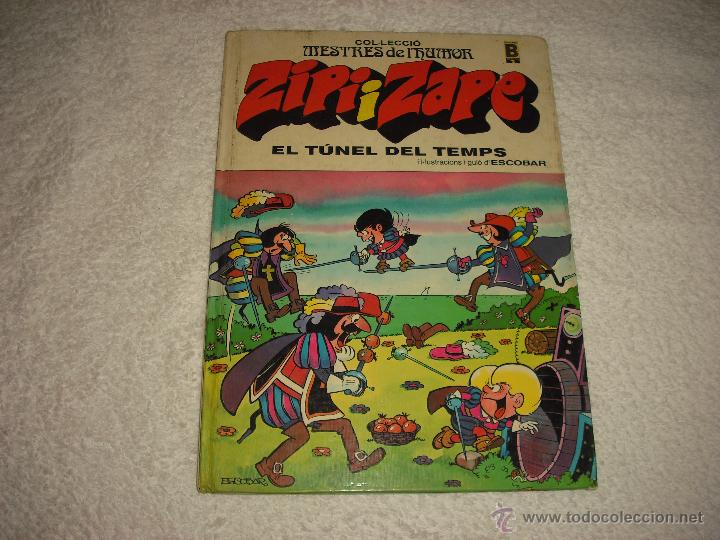 C&oacute;mics: ZIPI I ZAPE . EL TUNEL DEL TEMPS  PRIMERA EDICIO 1987 - Foto 1