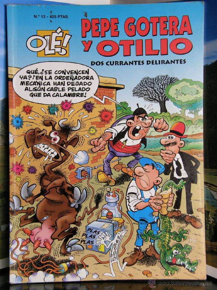 C&oacute;mics: Pepe Gotera y Otilio. Dos currantes delirantes. ediciones B N&ordm; 13 - Foto 1