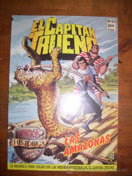C&oacute;mics: EL CAPIT&Aacute;N TRUENO : Las Amazonas. [Edici&oacute;n Hist&oacute;rica ; 50] - Foto 1