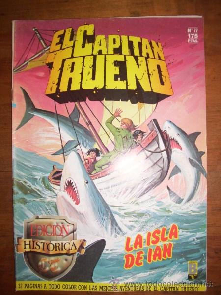 C&oacute;mics: EL CAPIT&Aacute;N TRUENO : La isla de Ian. [Edici&oacute;n Hist&oacute;rica ; 77] - Foto 1
