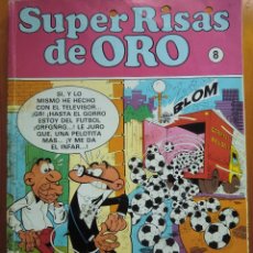 Cómics: TEBEO SUPER RISAS DE ORO Nº 8: MORTADELO Y FILEMÓN, ZIPI Y ZAPE, SUPER LÓPEZ (1987) DE EDICIONES B