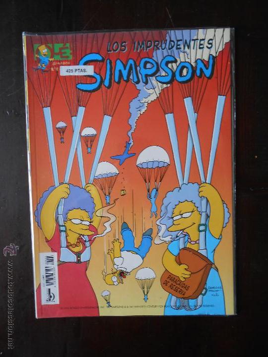 C&oacute;mics: SIMPSON - N&ordm; 12 - LOS IMPRUDENTES SIMPSON - OLE - EDICIONES B (V1) - Foto 1