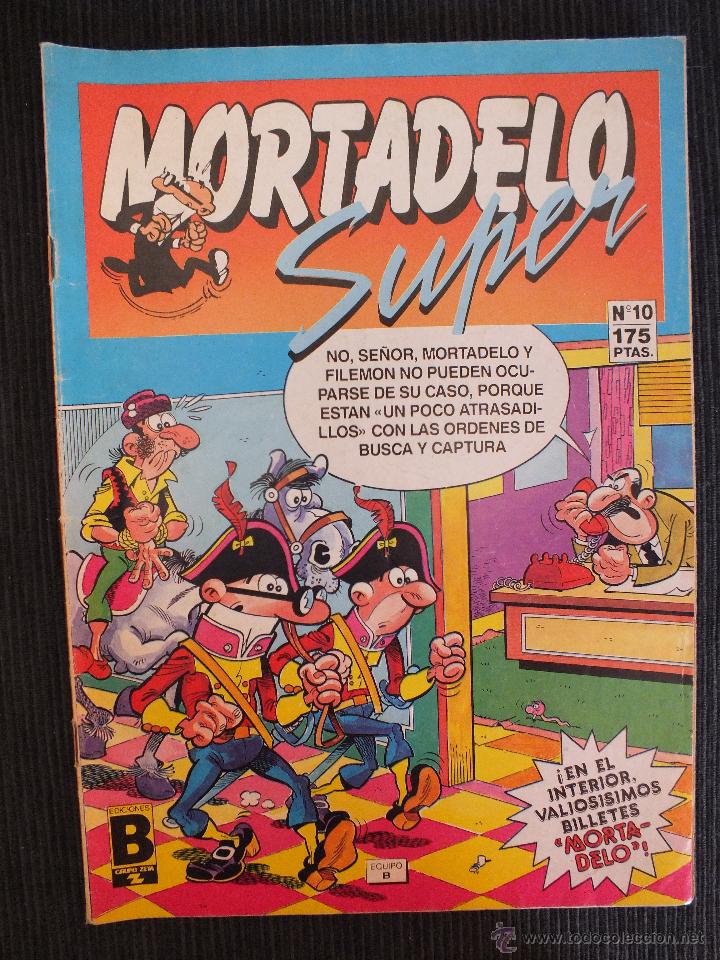 C&oacute;mics: SUPER MORTADELO N&ordm; 10 EDICIONES B - Foto 1