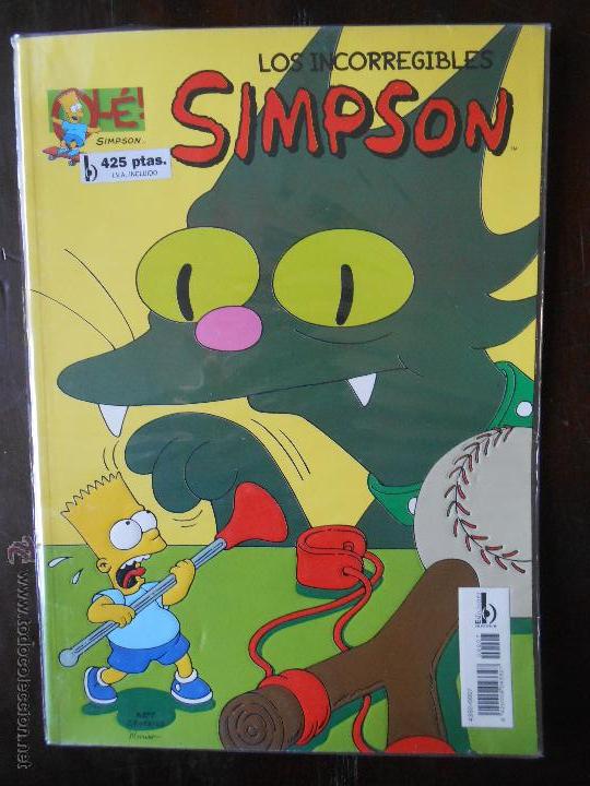C&oacute;mics: SIMPSON N&ordm; 7 - LOS INCORREGIBLES SIMPSON - OLE - EDICIONES B (G1) - Foto 1