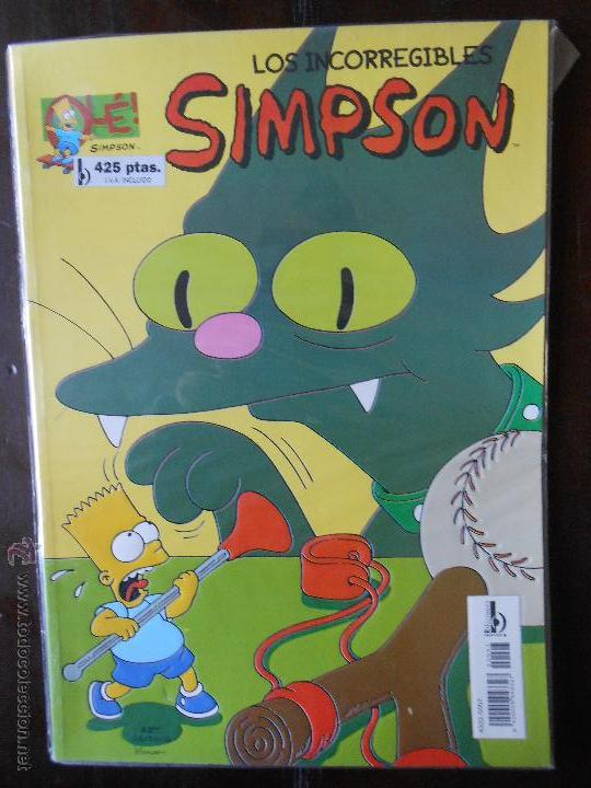 C&oacute;mics: SIMPSON N&ordm; 7 - LOS INCORREGIBLES SIMPSON - OLE - EDICIONES B (G1) - Foto 1