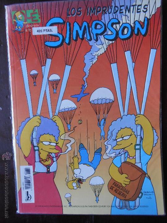 C&oacute;mics: SIMPSON N&ordm; 12 - LOS IMPRUDENTES SIMPSON - OLE - EDICIONES B (G1) - Foto 1