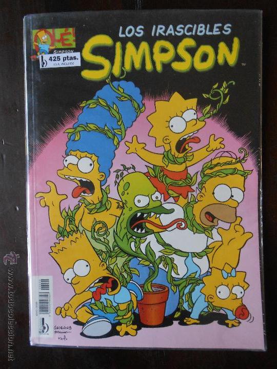 C&oacute;mics: SIMPSON N&ordm; 20 - LOS IRASCIBLES SIMPSON - OLE - EDICIONES B (G1) - Foto 1